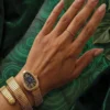 Gold Snake Wrap Watch